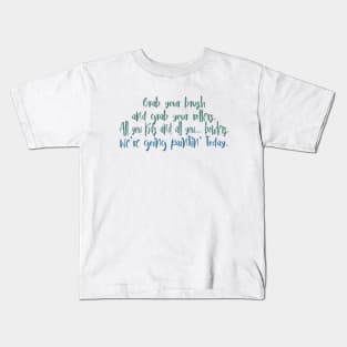 Painting Song Kids T-Shirt